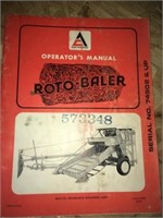 AC ROTO BALER OPERATORS MANUAL