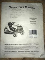 OPERATORS MANUAL  LAWN CHIEF MODEL SERIES 660-679