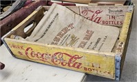 Coca Cola Crate & Desert Water Bag