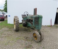 JOHN DEERE A WITH ROLLAMATIC NARROW FRONT END