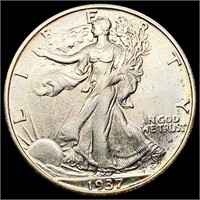 1937-S Walking Liberty Half Dollar CLOSELY