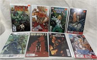 Lot Of 8 Marvel Comics