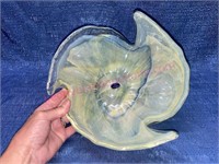 Beautiful Lavorazione Arte Murano Italy glass bowl