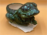Bes Pottery Ceramic Frog Planter