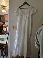 EARLY LADIES NIGHT GOWN/WEDDING DRESS??