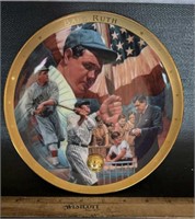 COLLECTOR PLATE-BABE RUTH
