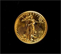 Coin 1998 U.S. 1/10th Oz Gold Eagle in BU