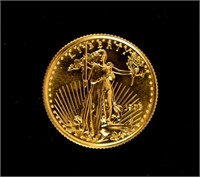 Coin 1998 U.S. 1/10th Oz Gold Eagle in BU