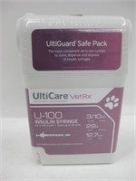 NIP UltiCare Vet RX U-100 Insulin Syringe Pack