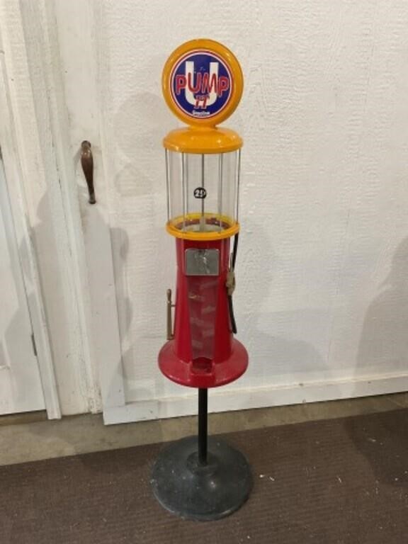 Pump it Gasoline gumball machine