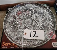 (2) Large Serving Platters