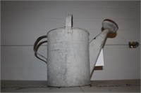 galvinived watering can