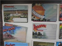 Vintage Souvenir Folding Postcards