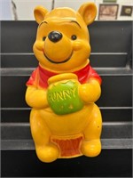 Vintage Winnie The Pooh Piggy Bank-Disney