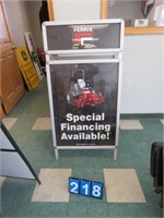 FERRIS SPECIAL FINANCING SIGN