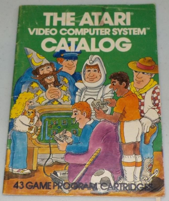 1981 Atari Video Computer System Catalog