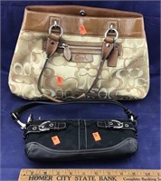 Pair of Coach Purses