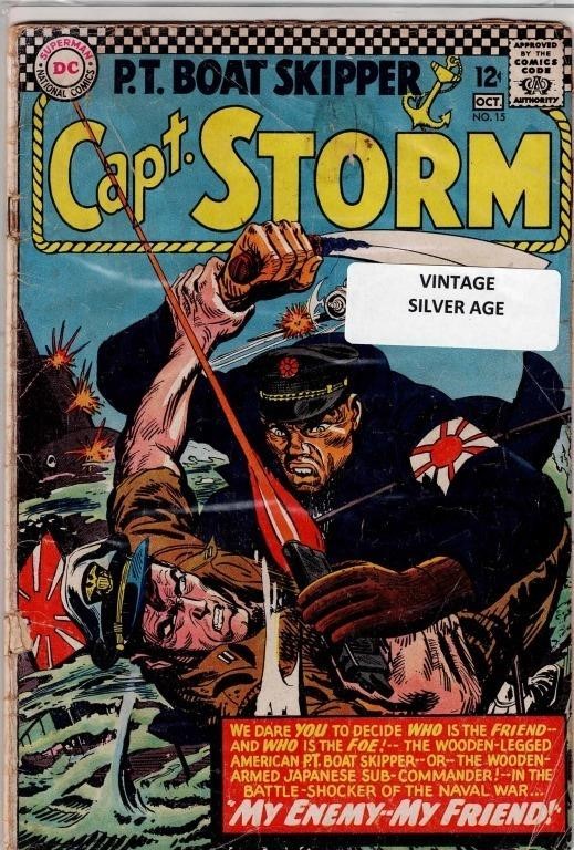 CAPT STORM #15 (1966) DC COMIC