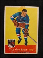 1957-58 Topps NHL Jean Guy Gendron Card #52