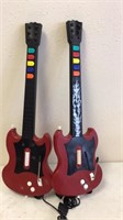 2 PS2 Guitars as is untested