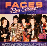 The Faces Featuring Rod Stewart signed album