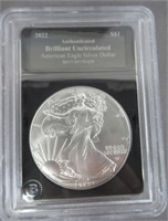 2022 BU American Silver Eagle Dollar.