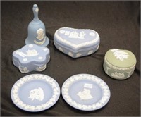 Group Wedgwood jasper ware pieces