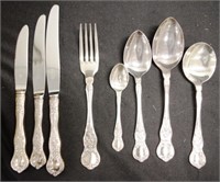 Rodd silver plate cutlery set