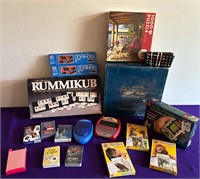 Games Trivial Pursuit, Rumikub, Cards ++