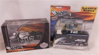 2 new Nascar Hot Wheels Ryan Newman items: 2002