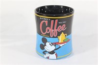 Disney Mickey Mouse Coffee Canister - no Lid