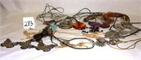 several necklaces (some animal)
