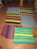 7 - 35" x 26" Project LInus Hand Made Afghans