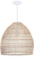 Boho Design Natural Rattan Chandelier