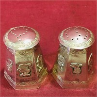 Pair Of Silver Salt & Pepper Shakers