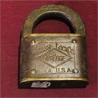 Miller Lock Co. GiltEdge Padlock (Antique)