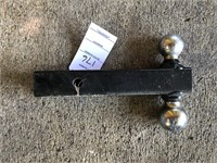 double sided hitch / 2" & 2 5/16" ball