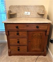 Marble-Topped Wash Stand