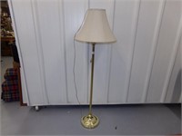 Brass Tone Floor Lamp