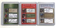 Iconic Ink Baseball cards see description