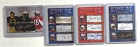 Iconic Ink Football cards see description