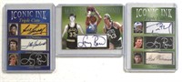 Iconic Ink Basketball cards see description