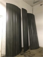 Five sheets of 10-feet x 39-inches corrugated