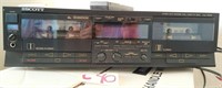 T - SCOTT DUAL CASSETTE TAPE DECK W/ REMOTE (C40)