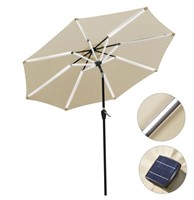 10ft Market Umbrella LED - Tilt Outdoor Umbrella