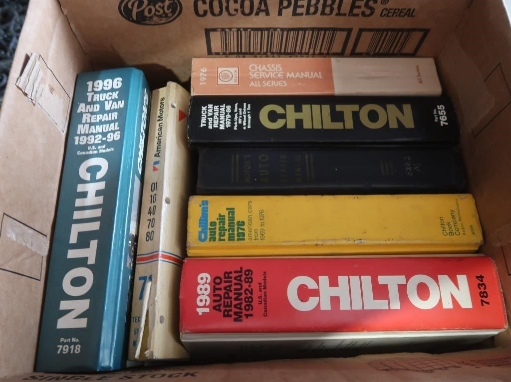 Chilton Manuals 92-96, 76-86