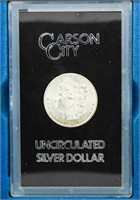 1884 GSA BU Carson City Morgan Silver Dollar