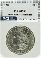 1898 MS65 Morgan Silver Dollar