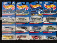 12 - Hot Wheels cars