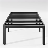 Hunlostten 18in Heavy Duty Twin Bed Frame No Box S